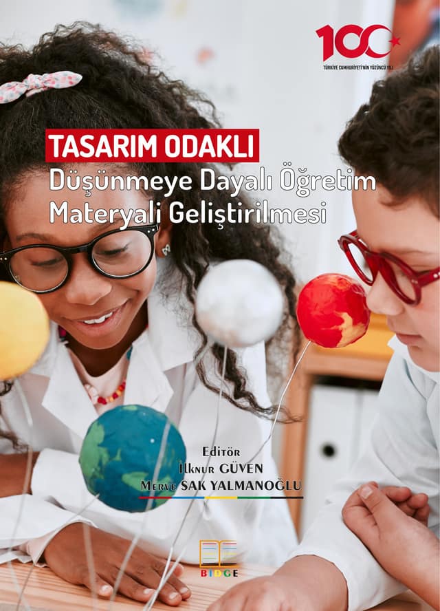 Tasarım Odaklı Düşünmeye Dayalı Öğretim Materyali Geliştirilmesi* kapak görseli