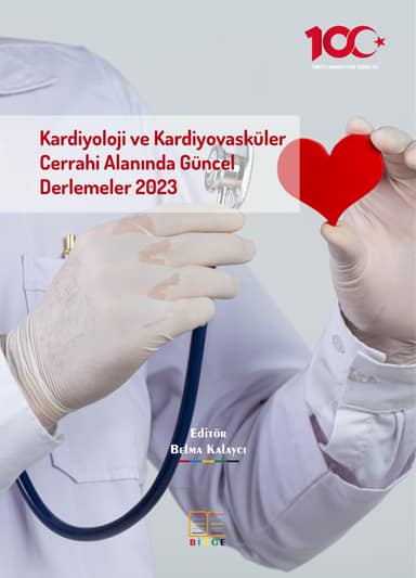 Kardiyoloji ve kardiyovasküler cerrahi alanında güncel derlemeler 2023 kapak görseli