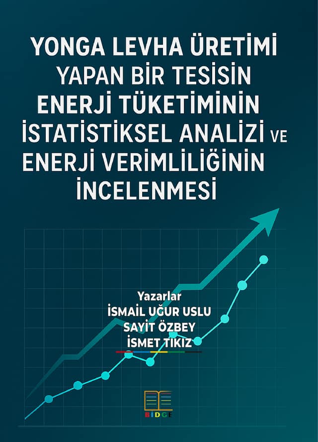 YONGA LEVHA ÜRETİMİ YAPAN BİR TESİSİN ENERJİ TÜKETİMİNİN İSTATİSTİKSEL ANALİZİ VE ENERJİ VERİMLİLİĞİNİN İNCELENMESİ kapak görseli
