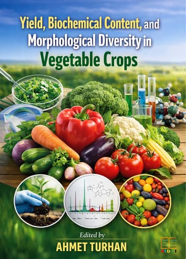 Yield, Biochemical Content, and Morphological Diversity in Vegetable Crops kapak görseli