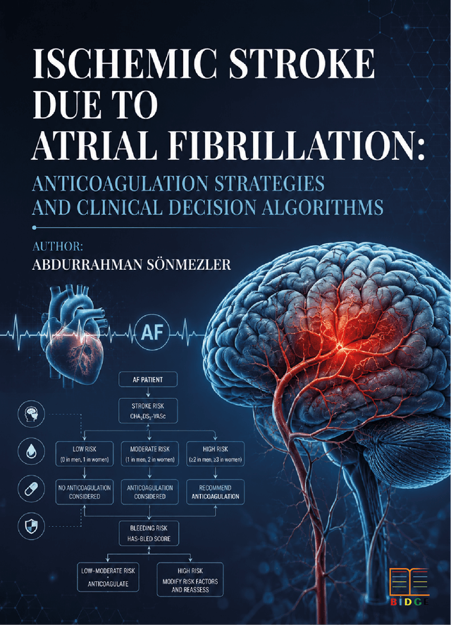 Ischemic Stroke Due to Atrial Fibrillation: Anticoagulation Strategies and Clinical Decision Algorithms kapak görseli