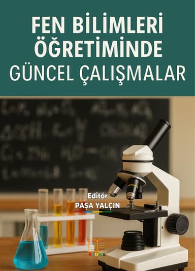 FEN BİLİMLERİ ÖĞRETİMİNDE GÜNCEL ÇALIŞMALAR kapak görseli