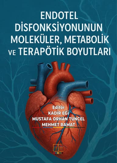 ENDOTEL DİSFONKSİYONUNUN MOLEKÜLER, METABOLİK VE TERAPÖTİK BOYUTLARI kapak görseli