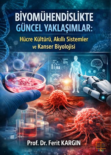 Biyomühendislikte Güncel Yaklaşımlar: Hücre Kültürü, Akıllı Sistemler ve Kanser Biyolojisi kapak görseli