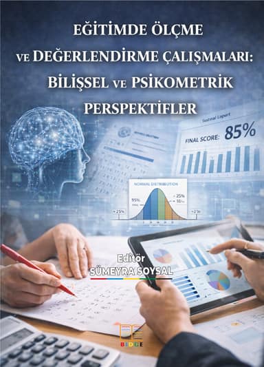 Eğitimde Ölçme ve Değerlendirme Çalışmaları: Bilişsel Ve Psikometrik Perspektifler kapak görseli