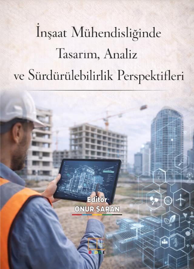 İnşaat Mühendisliğinde Tasarım, Analiz ve Sürdürülebilirlik Perspektifleri kapak görseli
