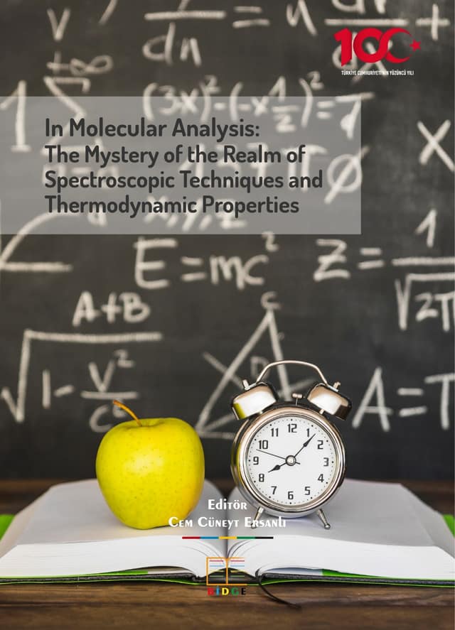 In Molecular Analysis: The Mystery of the Realm of Spectroscopic Techniques and Thermodynamic Properties kapak görseli