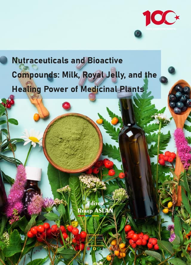 Nutraceuticals and Bioactive Compounds: Milk, Royal Jelly, and the Healing Power of Medicinal Plants kapak görseli