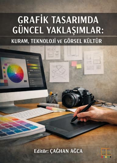 Grafik Tasarımda Güncel Yaklaşımlar: Kuram, Teknoloji ve Görsel Kültür kapak görseli