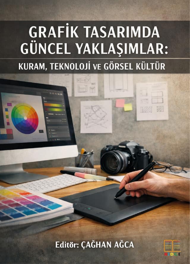 Grafik Tasarımda Güncel Yaklaşımlar: Kuram, Teknoloji ve Görsel Kültür kapak görseli
