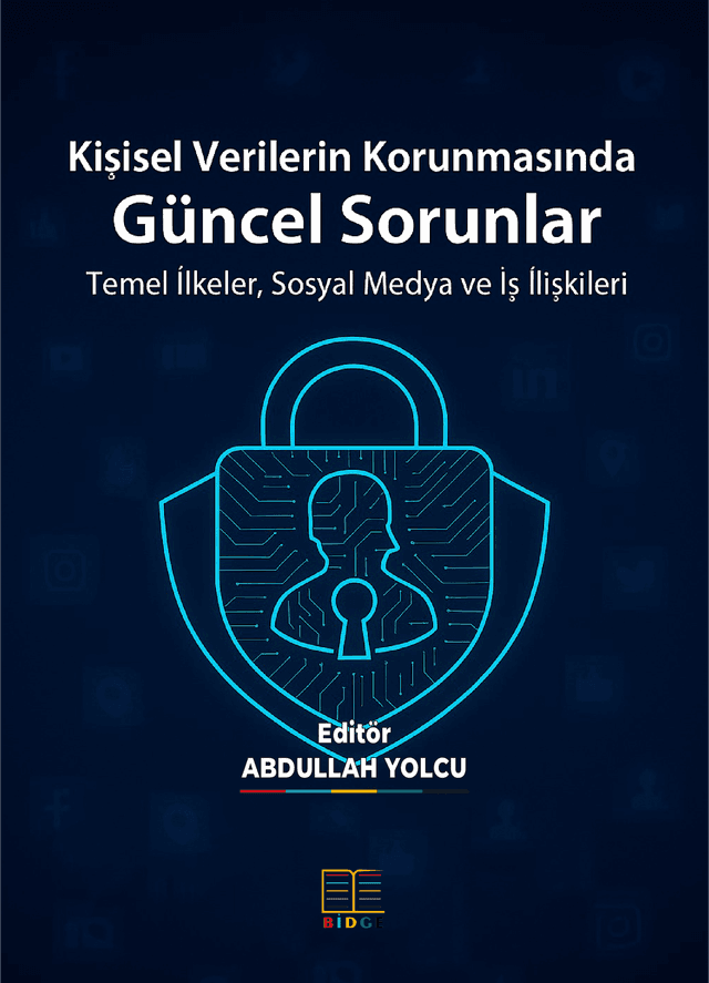 Kişisel Verilerin Korunmasında Güncel Sorunlar: Temel İlkeler, Sosyal Medya Ve iş ilişkileri kapak görseli