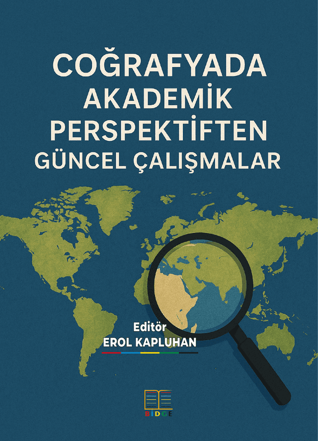 COĞRAFYADA AKADEMİK PERSPEKTİFTEN GÜNCEL ÇALIŞMALAR kapak görseli