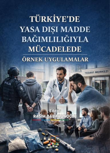 TÜRKİYE’DE YASA DIŞI MADDE BAĞIMLILIĞIYLA MÜCADELEDE ÖRNEK UYGULAMALAR kapak görseli