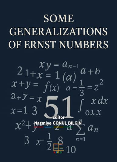 SOME GENERALIZATIONS OF ERNST NUMBERS kapak görseli