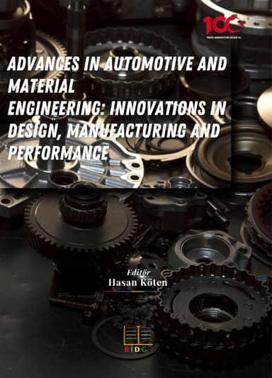 Advances in Automotive and Material Engineering: Innovations in Design, Manufacturing, and Performance kapak görseli