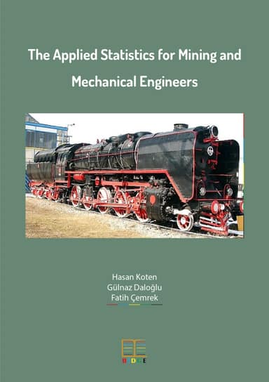 The Applied Statistics for Mining and Mechanical Engineers kapak görseli