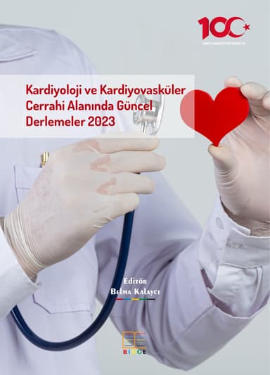 Kardiyoloji ve kardiyovasküler cerrahi alanında güncel derlemeler 2023 kapak görseli