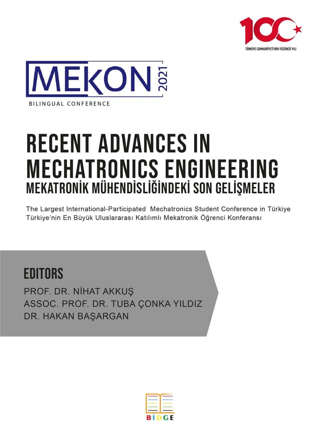 RECENT ADVANCES IN MECHATRONICS ENGINEERING kapak görseli