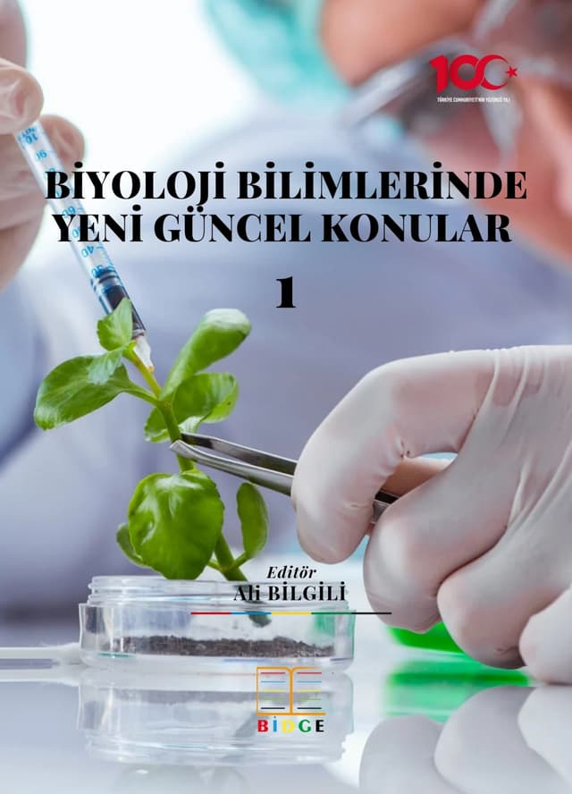 Biyoloji bilimlerinde yeni güncel konular ı kapak görseli
