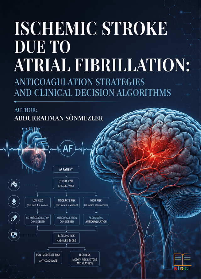 Ischemic Stroke Due to Atrial Fibrillation: Anticoagulation Strategies and Clinical Decision Algorithms kapak görseli
