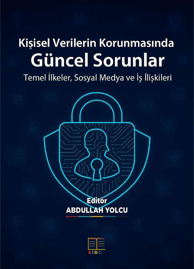 Kişisel Verilerin Korunmasında Güncel Sorunlar: Temel İlkeler, Sosyal Medya Ve iş ilişkileri kapak görseli