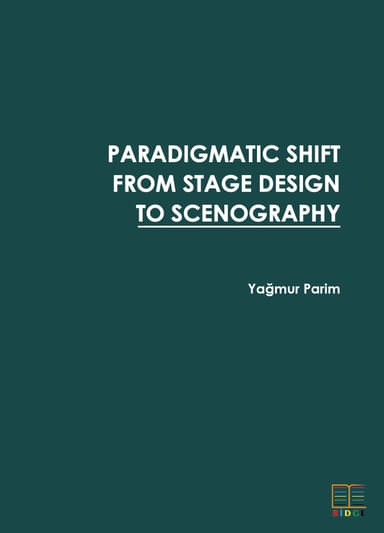 Paradigmatic Shift From Stage Design To Scenography kapak görseli
