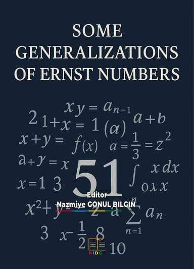 SOME GENERALIZATIONS OF ERNST NUMBERS kapak görseli