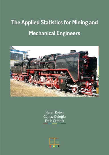 The Applied Statistics for Mining and Mechanical Engineers kapak görseli