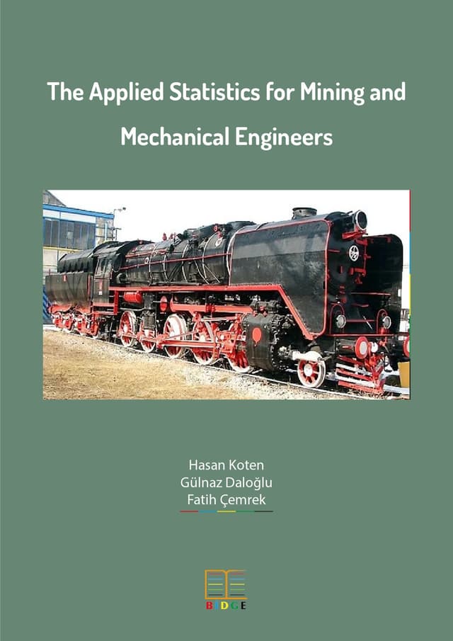 The Applied Statistics for Mining and Mechanical Engineers kapak görseli