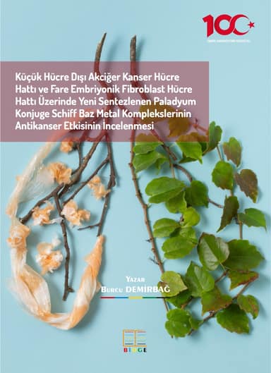 Küçük Hücre Dışı Akciğer Kanser Hücre Hattı ve Fare Embriyonik Fibroblast Hücre Hattı Üzerinde Yeni Sentezlenen Paladyum Konjuge Schiff Baz Metal Komplekslerinin Antikanser Etkisinin İncelenmesi kapak görseli
