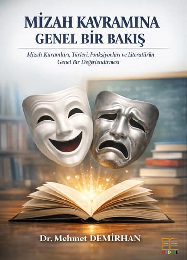 MİZAH KAVRAMINA GENEL BİR BAKIŞ: MİZAH KURAMLARI, TÜRLERİ, FONKSİYONLARI VE LİTERATÜRÜN GENEL BİR DEĞERLENDİRMESİ kapak görseli